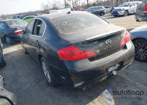 2011 Infiniti G37X z USA, uszkodzony, nr VIN JN1CV6AR9BM353141